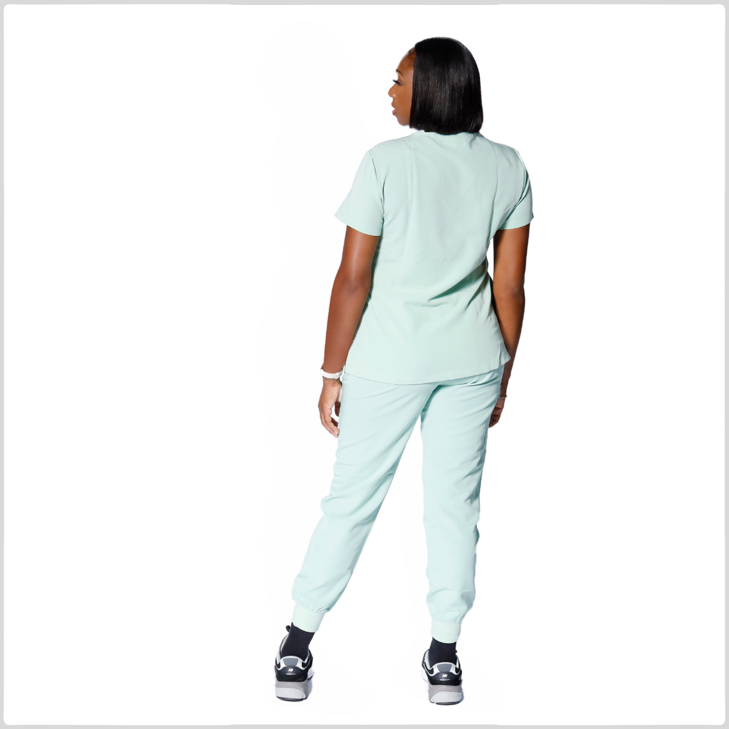 MINT GREEN V-NECK